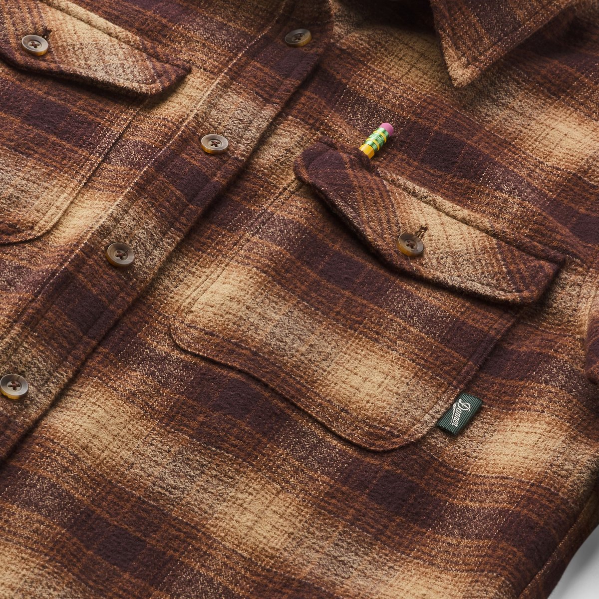 Sauvie Cotton Flannel Shirt  Espresso Plaid / Danner Men|Women