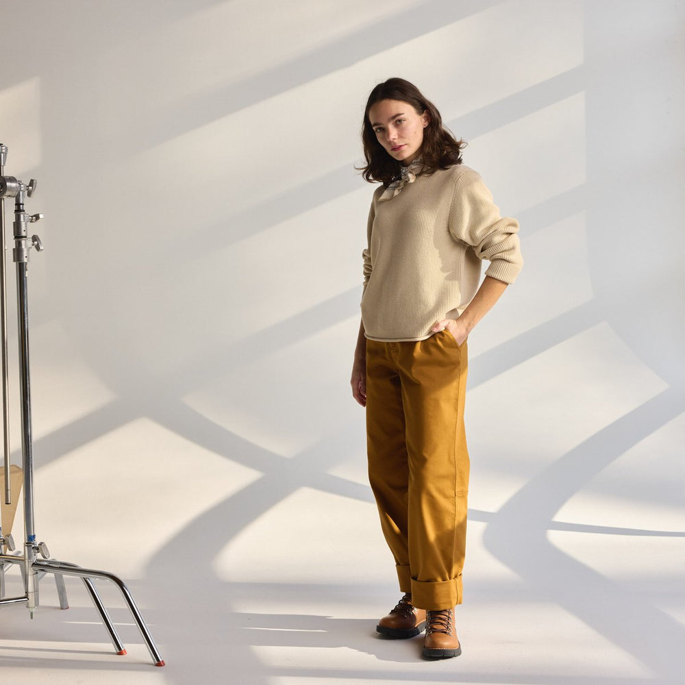 DWR Wool/Cotton Sweater Castle Wall / Danner Men