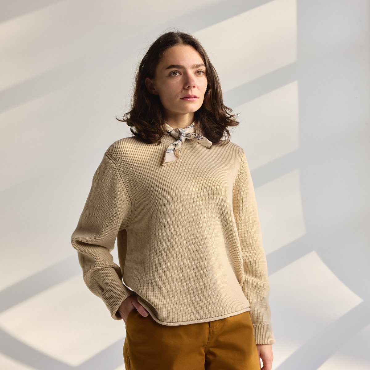 DWR Wool/Cotton Sweater Castle Wall / Danner Men