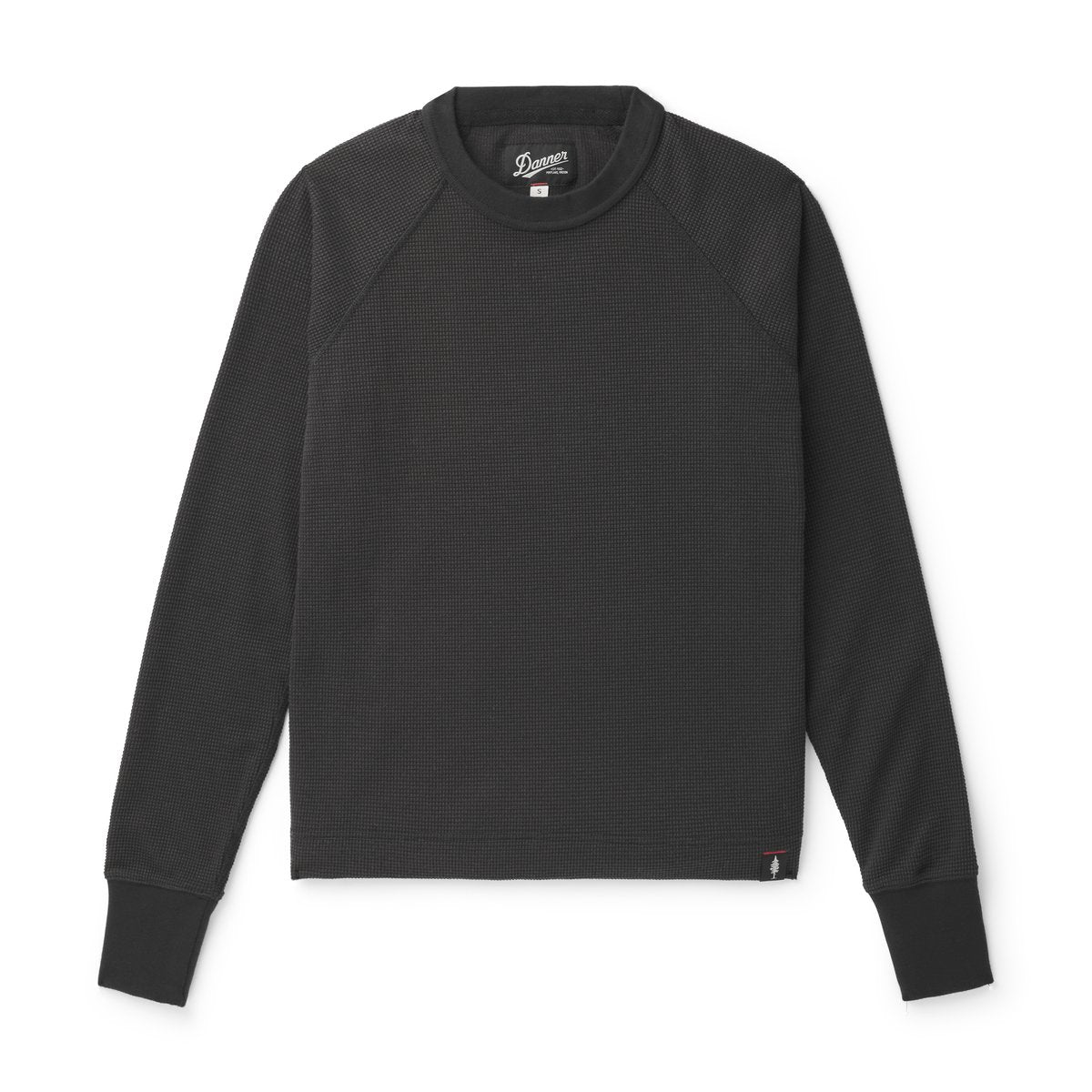 Santiam Waffle LS Tee Black / Danner Men|Women