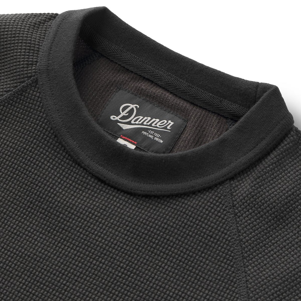 Santiam Waffle LS Tee Black / Danner Men|Women