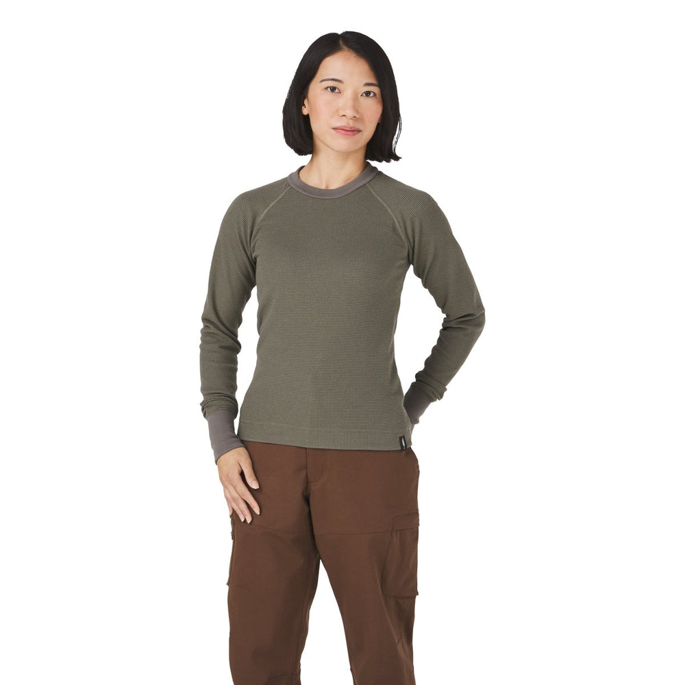 Santiam Waffle LS Tee Dusty Olive / Danner Men|Women