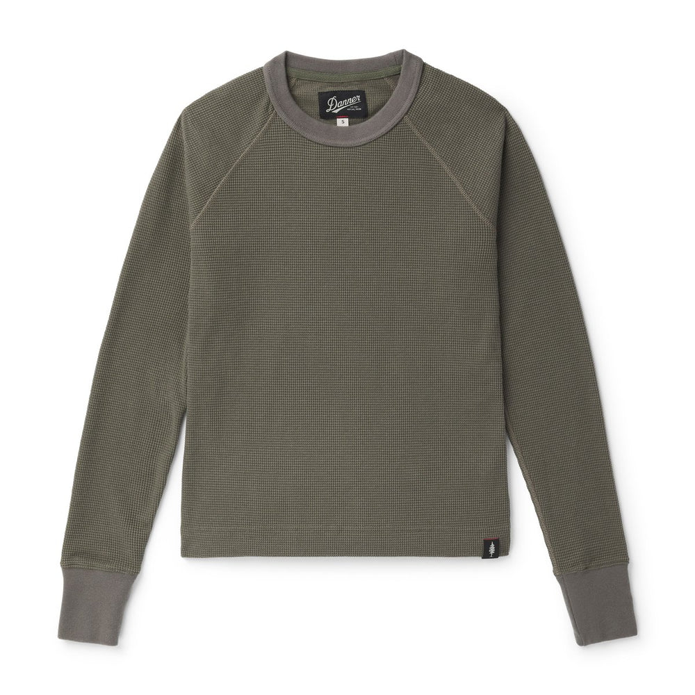 Santiam Waffle LS Tee Dusty Olive / Danner Men|Women