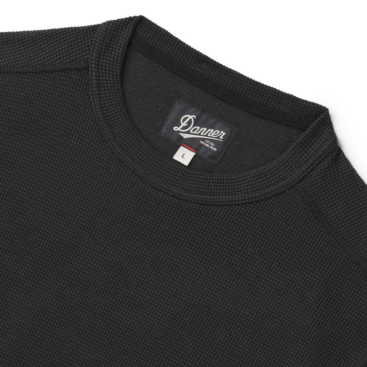 Santiam Waffle LS Tee Black / Danner Men|Women