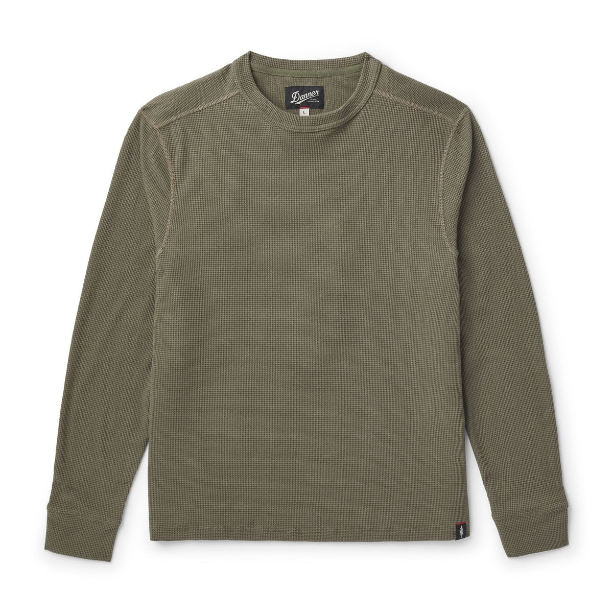 Santiam Waffle LS Tee Dusty Olive / Danner Men|Women