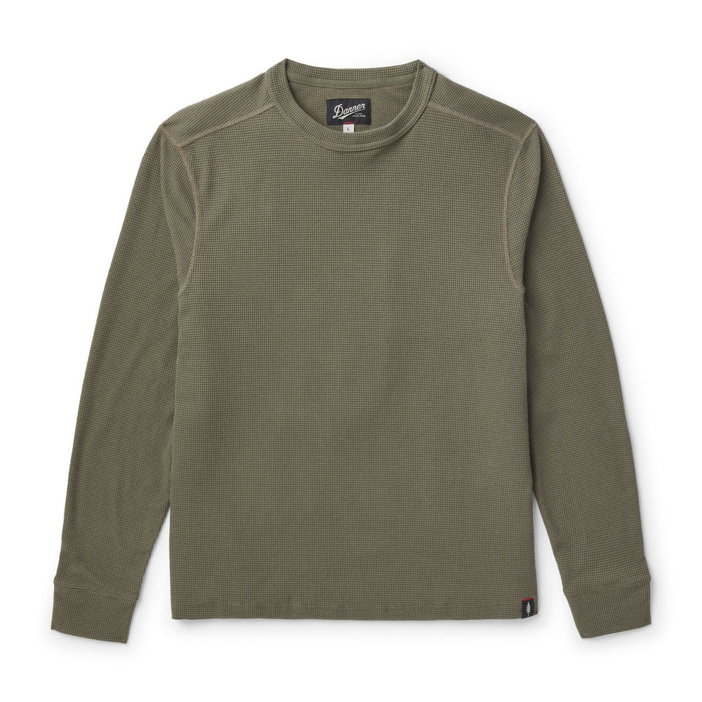 Santiam Waffle LS Tee Dusty Olive / Danner Men|Women