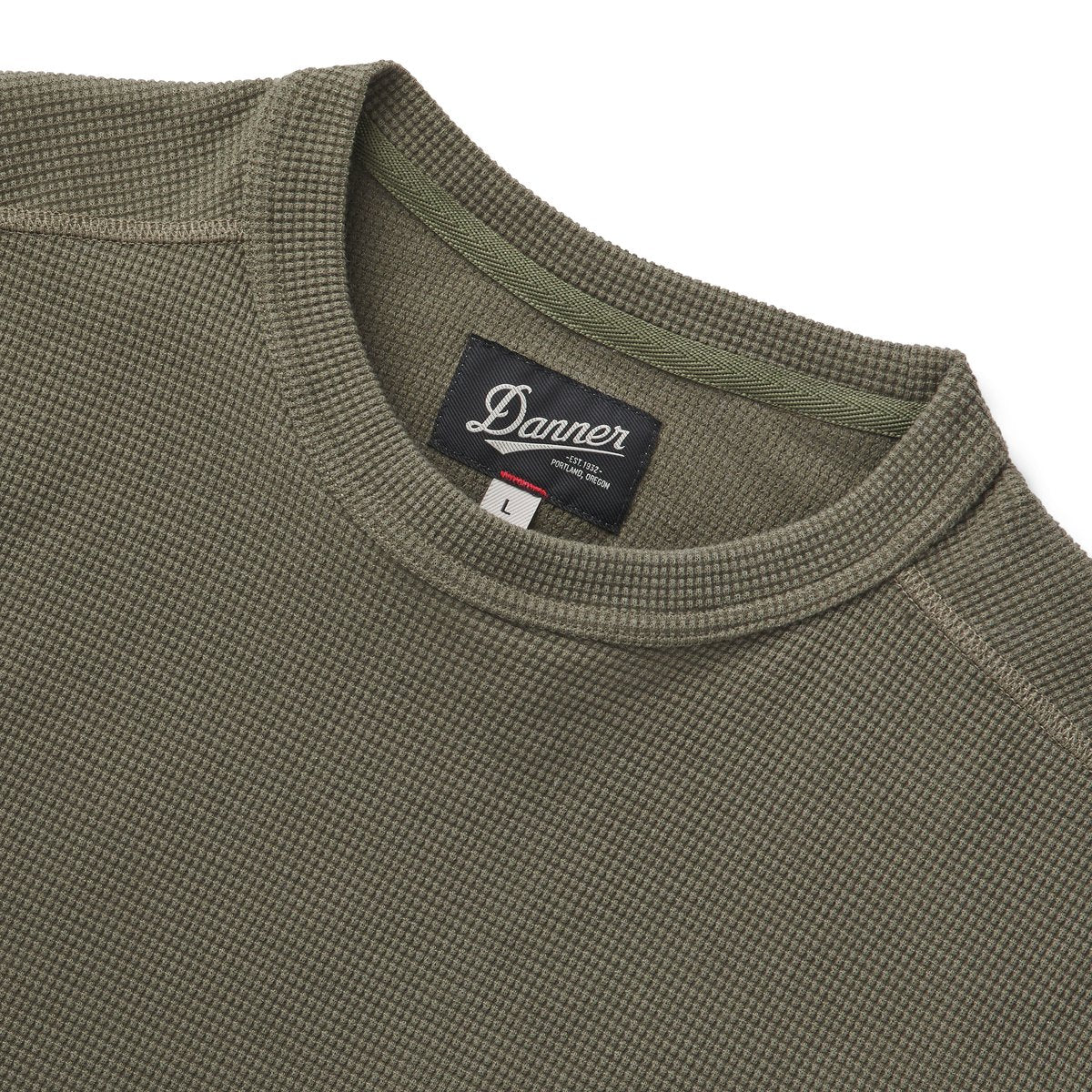 Santiam Waffle LS Tee Dusty Olive / Danner Men|Women