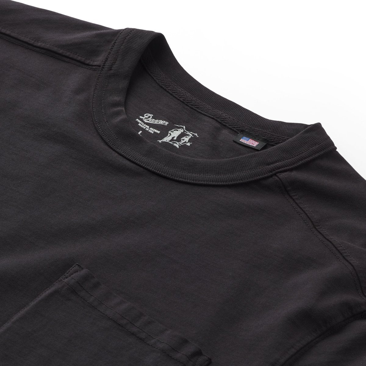 Heavyweight Pocket Tee Black / Danner Men|Women