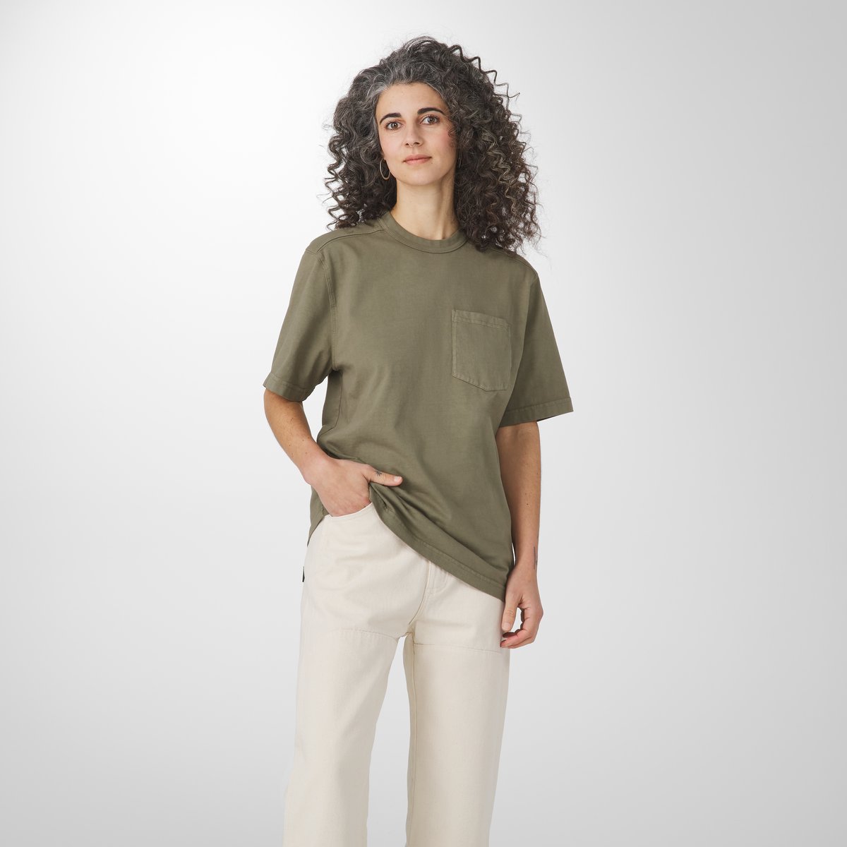 Heavyweight Pocket Tee Dusty Olive / Danner Men|Women