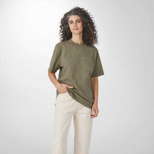 Heavyweight Pocket Tee Dusty Olive / Danner Men|Women