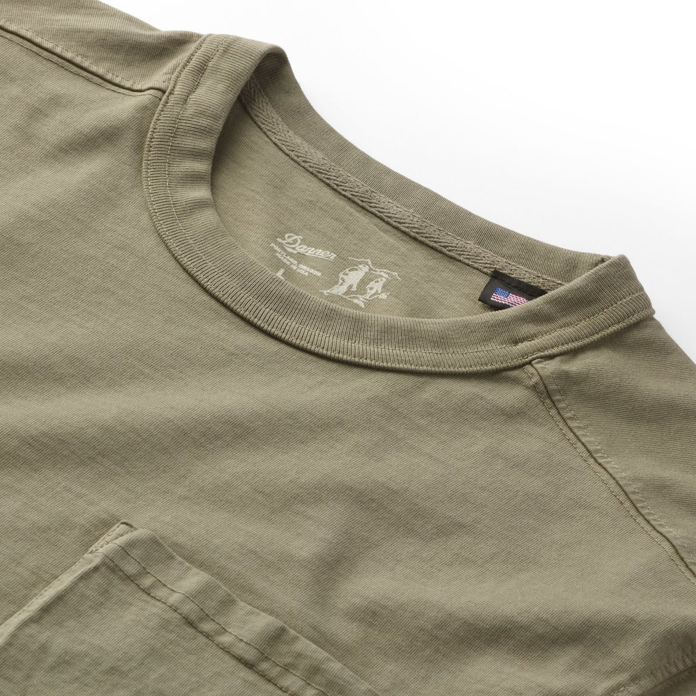 Heavyweight Pocket Tee Dusty Olive / Danner Men|Women