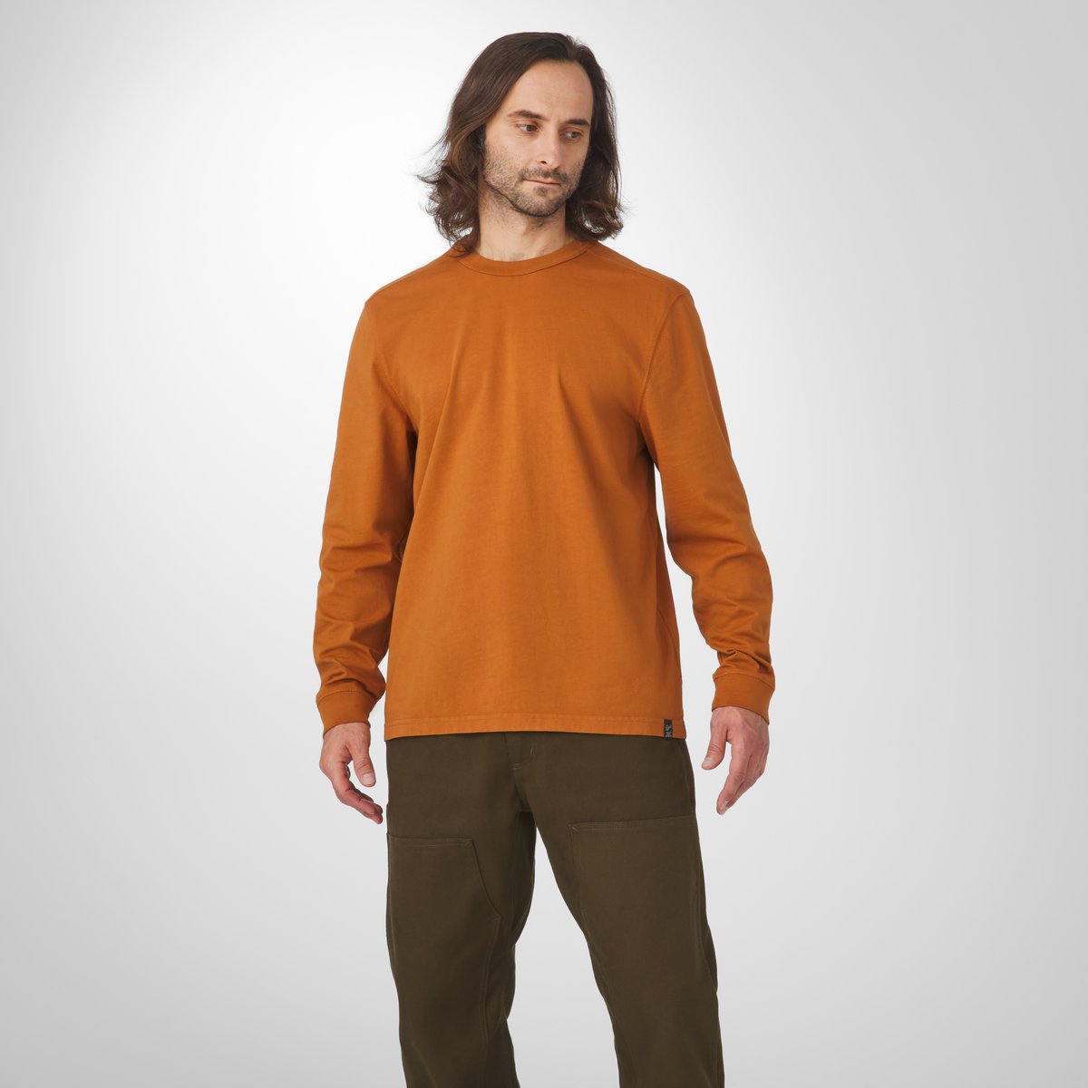 Heavyweight Long Sleeve Tee Glazed Ginger / Danner Men|Women