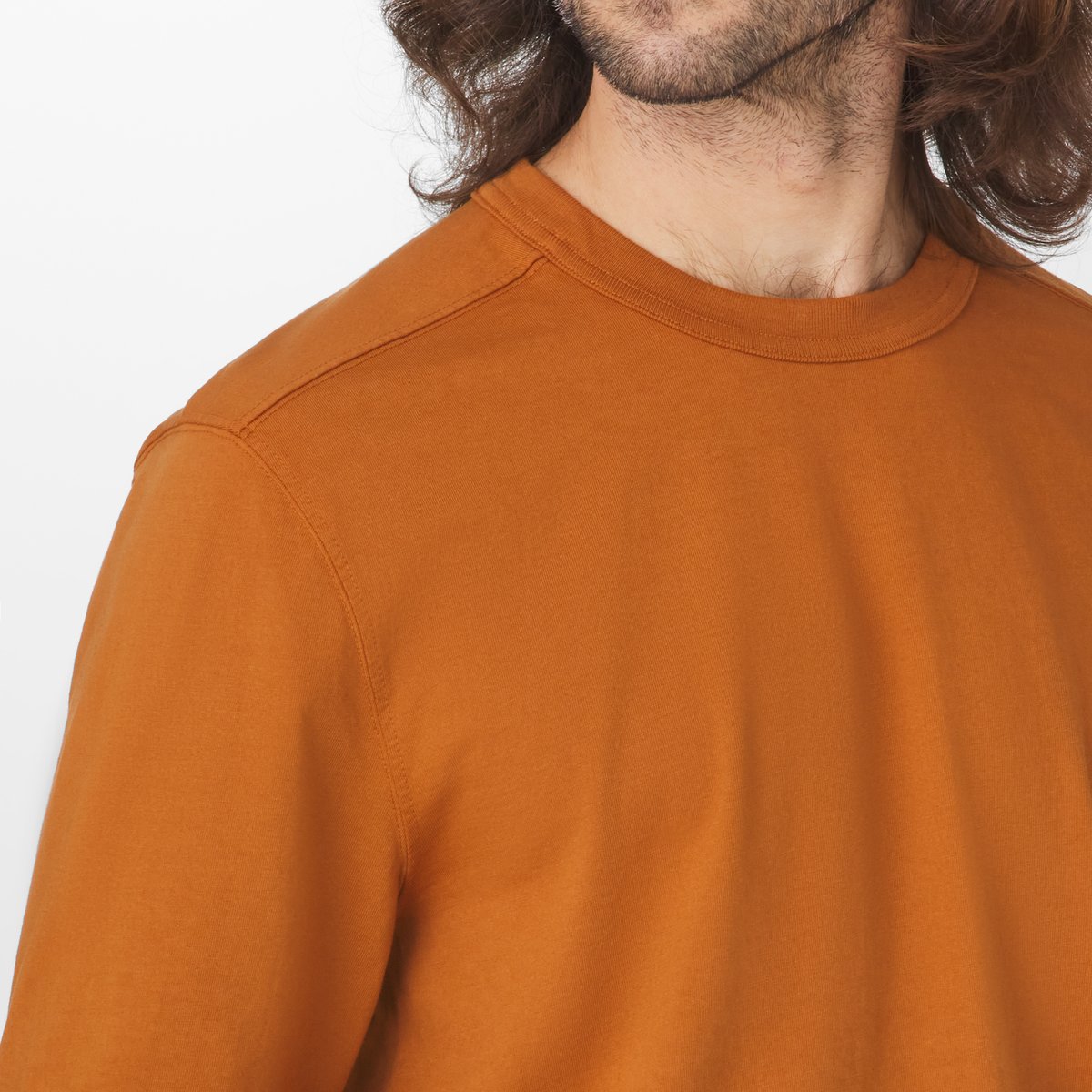 Heavyweight Long Sleeve Tee Glazed Ginger / Danner Men|Women