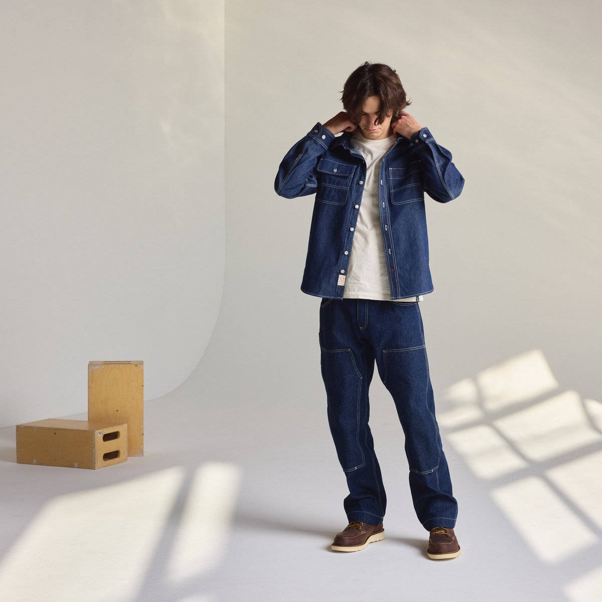 Kenton Double Knee Pants  Dark Wash Indigo / Danner Men|Women