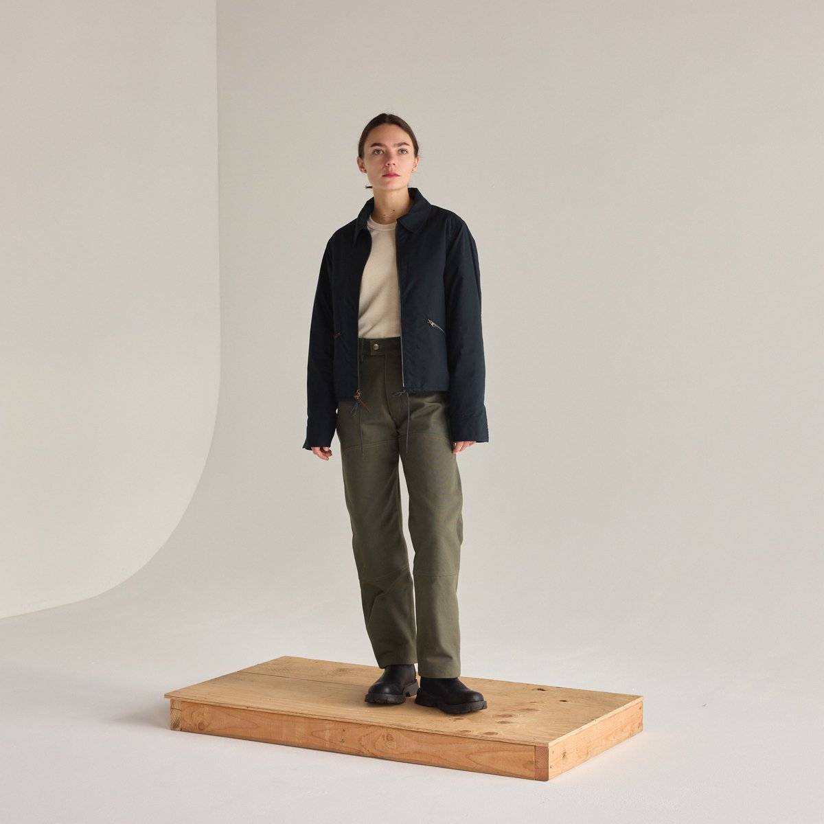 Waxed Primaloft® Coaches Jacket Navy / Danner Men|Women