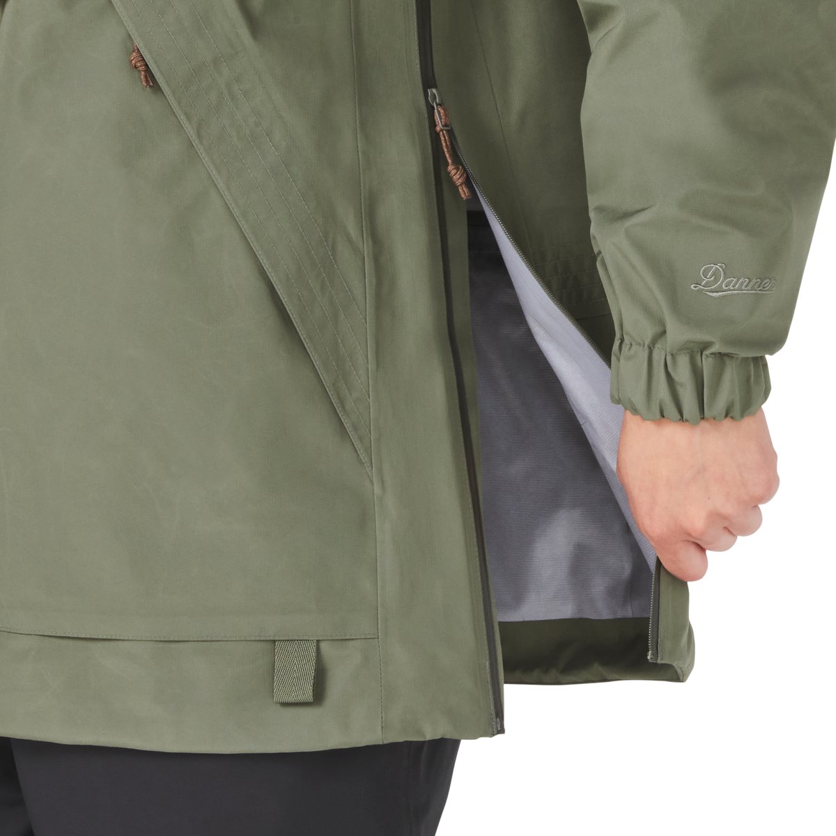 Cascade Crest Packable GTX Jacket Dusty Olive / Danner Men|Women