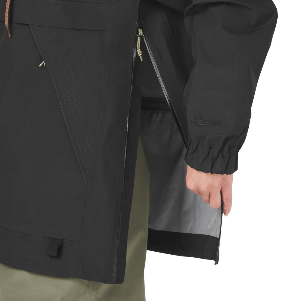 Cascade Crest Packable GTX Jacket Black / Danner Men|Women