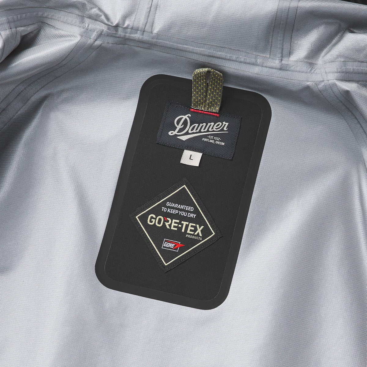 Cascade Crest Packable GTX Jacket Black / Danner Men|Women