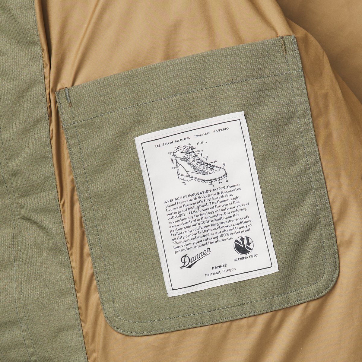 Woodsman GTX Jacket Dusty Olive / Danner Men|Women