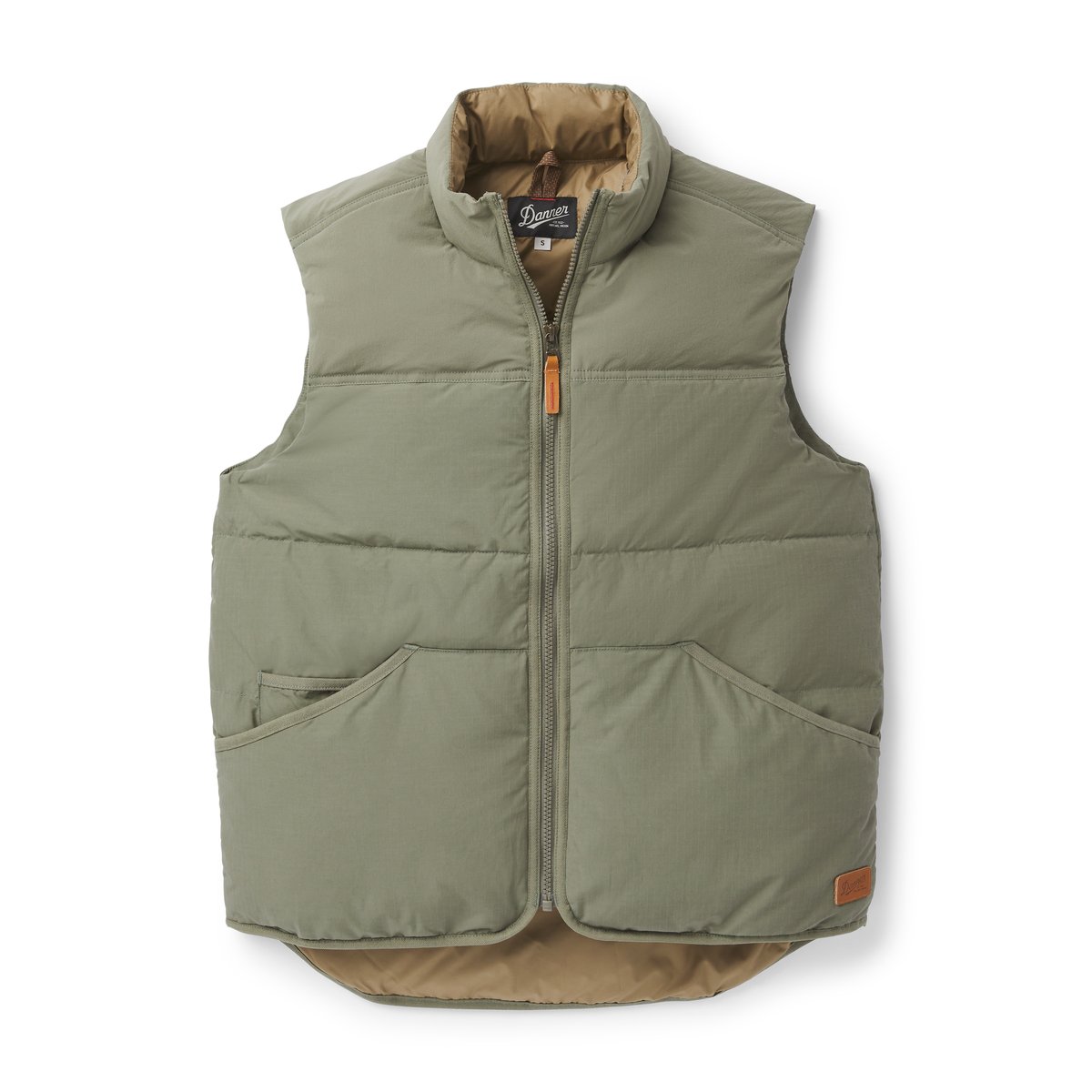 Zigzag Down Vest Dusty Olive / Danner Men|Women