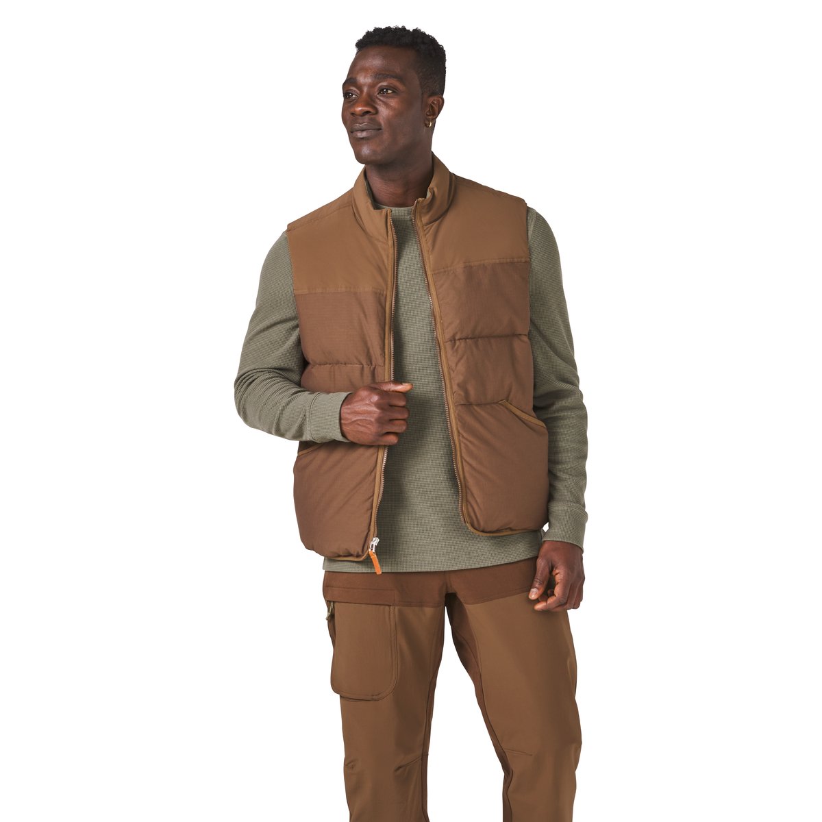 Zigzag Down Vest Dark Earth / Danner Men|Women