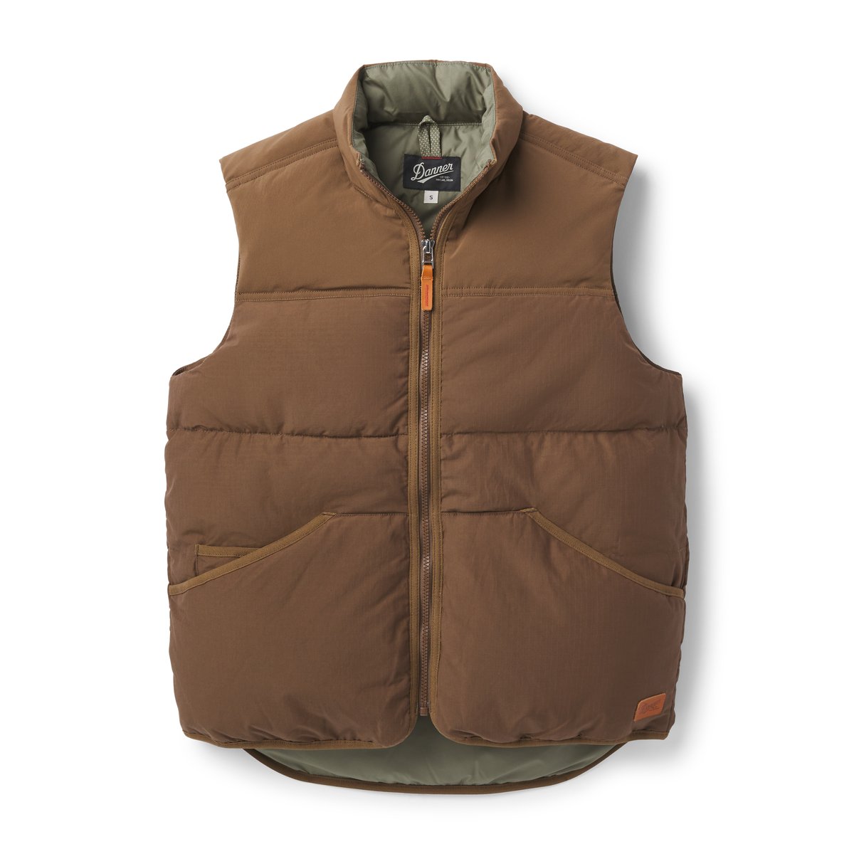 Zigzag Down Vest Dark Earth / Danner Men|Women