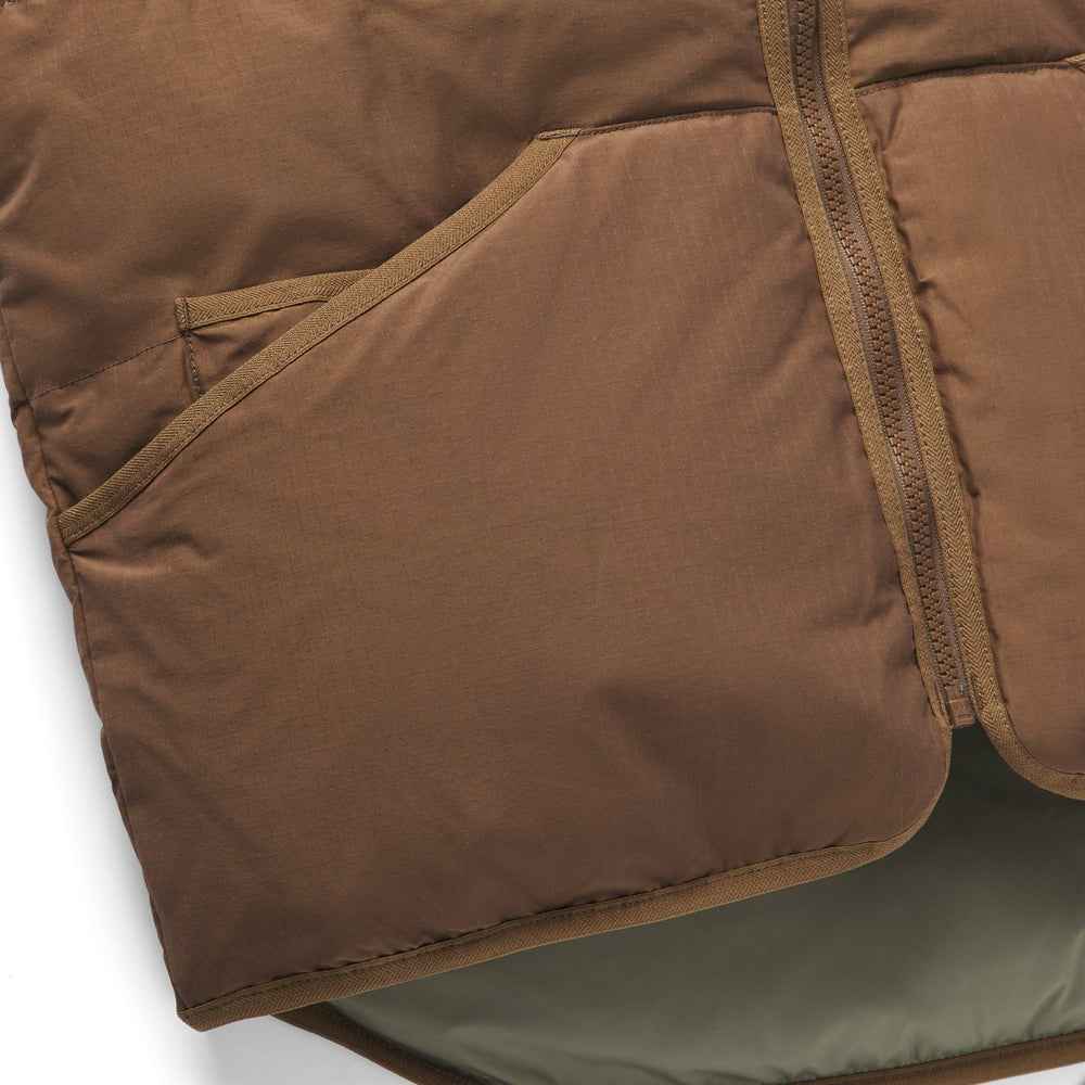 Zigzag Down Vest Dark Earth / Danner Men|Women