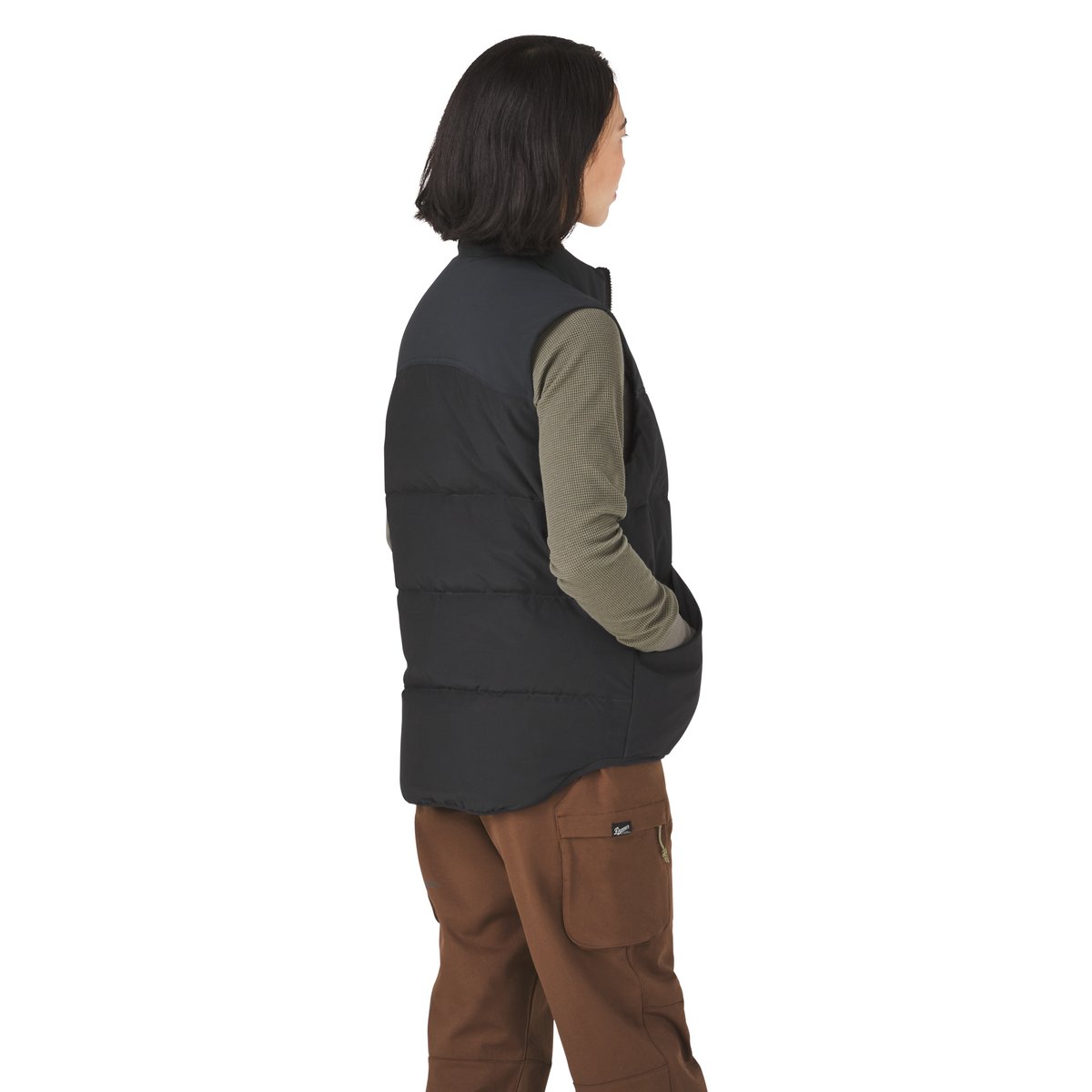 Zigzag Down Vest Black / Danner Men|Women