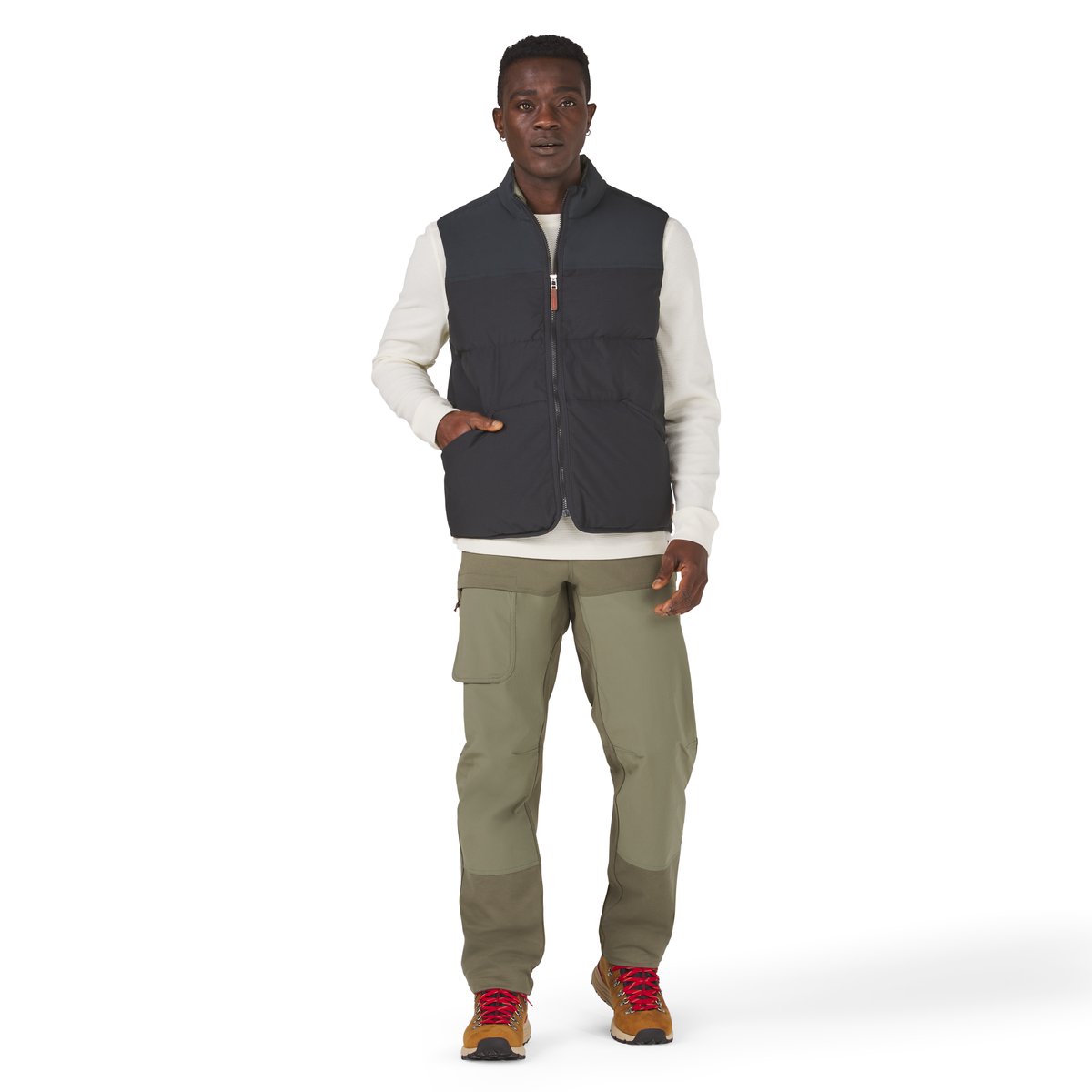 Zigzag Down Vest Black / Danner Men|Women