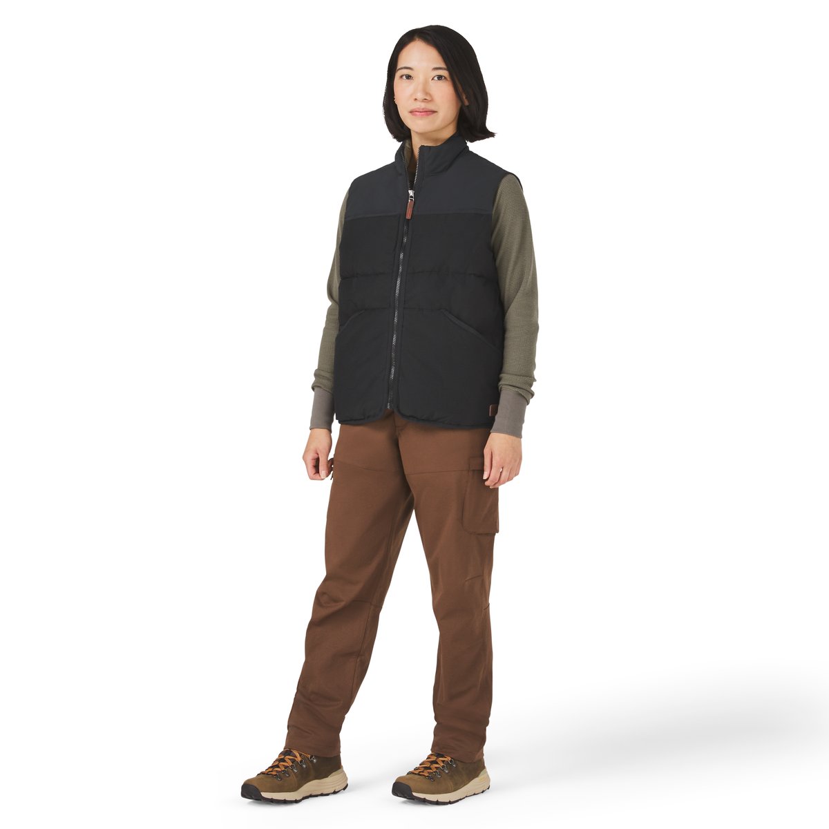 Zigzag Down Vest Black / Danner Men|Women