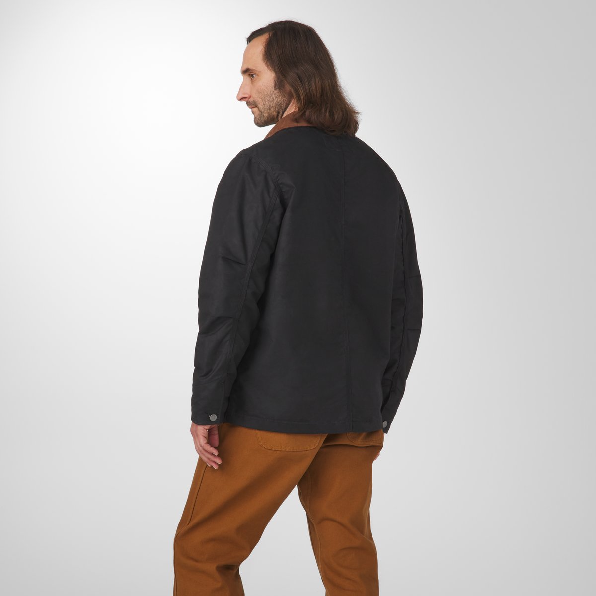 Shipyard Waxed Canvas Jacket  Black/Bison / Danner Men|Women