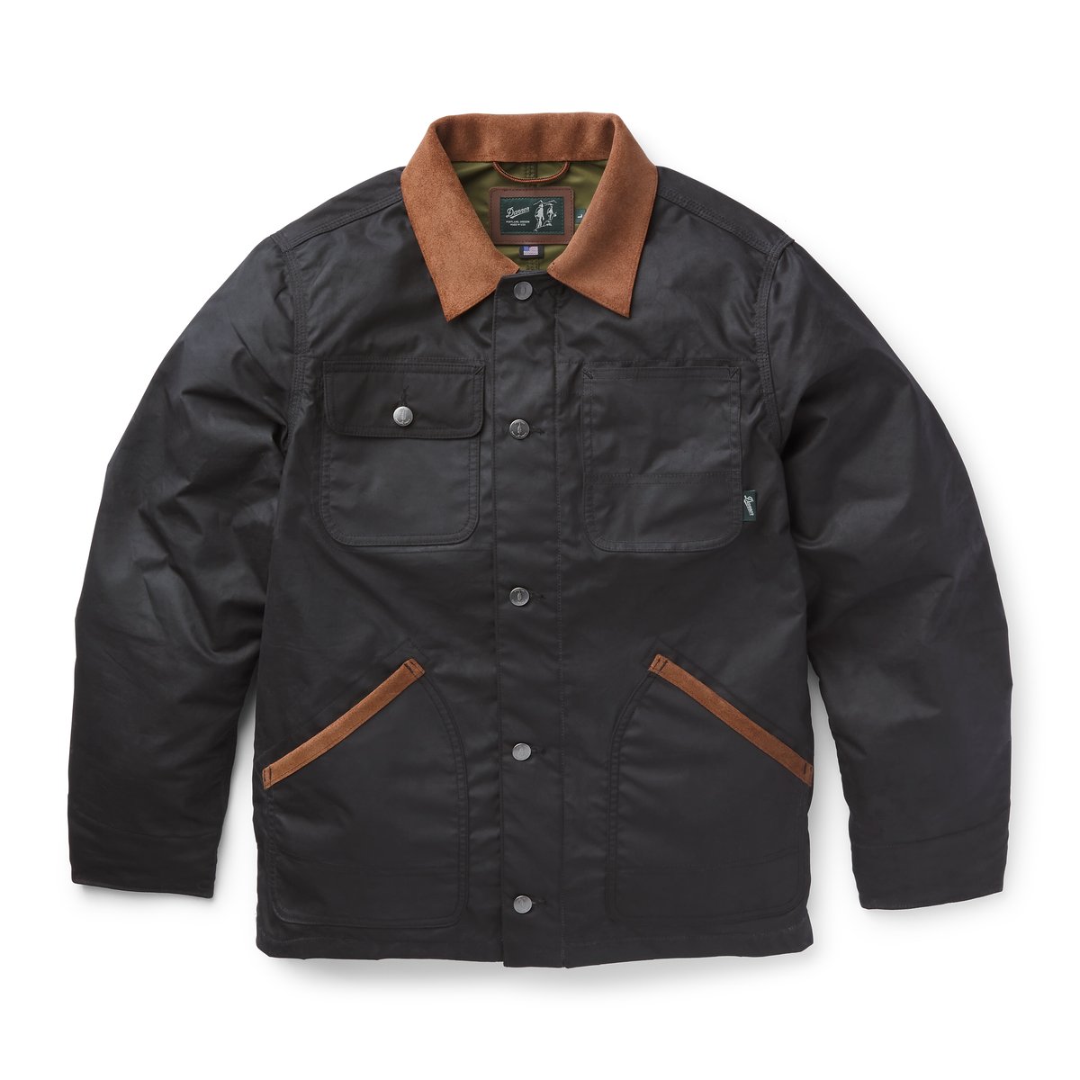 Shipyard Waxed Canvas Jacket  Black/Bison / Danner Men|Women