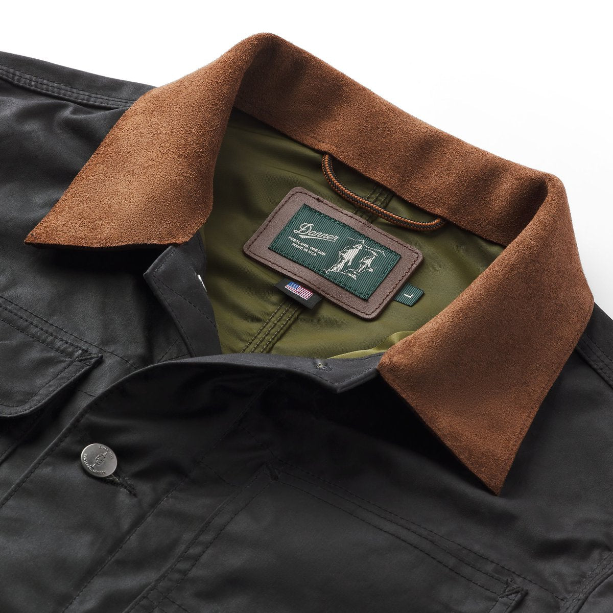 Shipyard Waxed Canvas Jacket  Black/Bison / Danner Men|Women