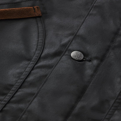 Shipyard Waxed Canvas Jacket  Black/Bison / Danner Men|Women