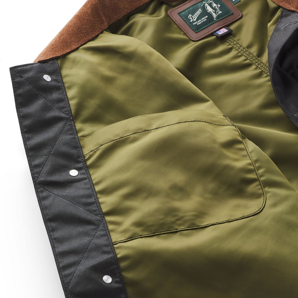 Shipyard Waxed Canvas Jacket  Black/Bison / Danner Men|Women