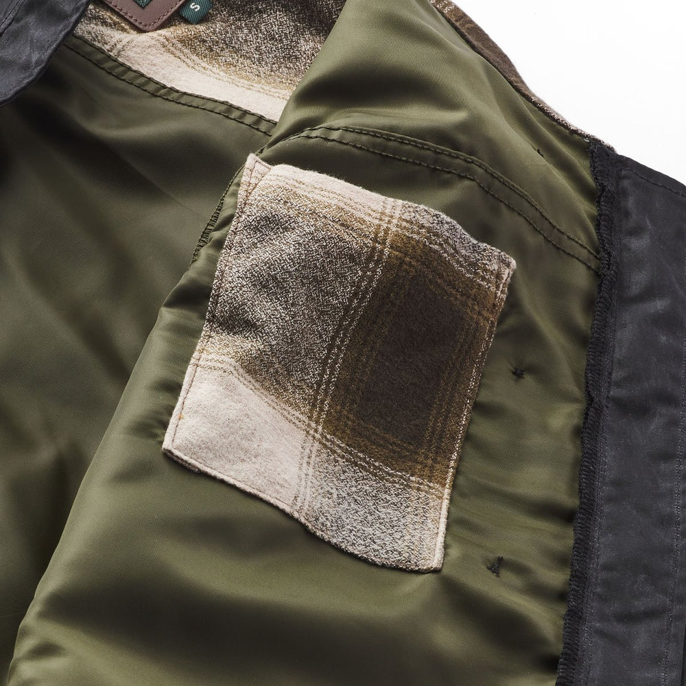 Maywood Waxed Canvas Jacket  Black/Earth / Danner Men|Women