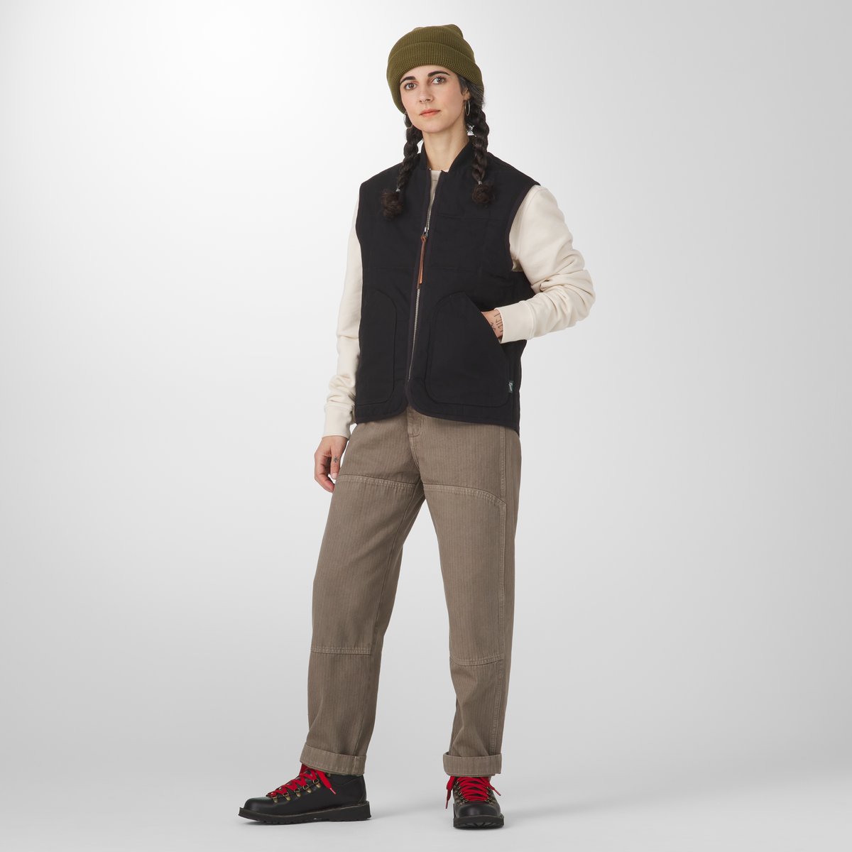 Oxbow Primaloft Vest  Black/Olive / Danner Men|Women