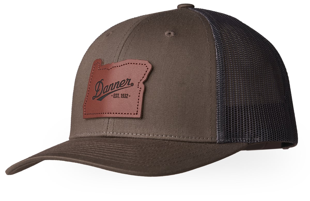 Oregon Patch Trucker Cap Green/Brown / Danner Men
