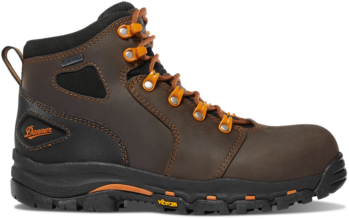 Vicious 4" Brown/Orange Composite Toe (NMT) / Danner Women