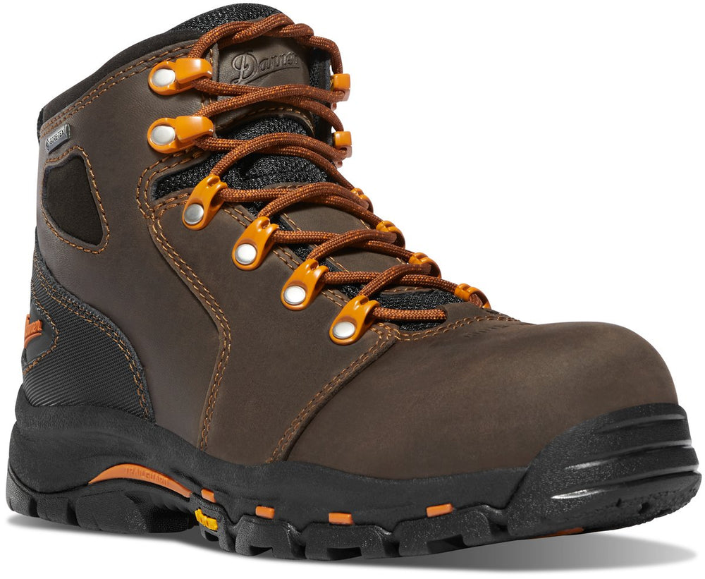 Vicious 4" Brown/Orange Composite Toe (NMT) / Danner Women