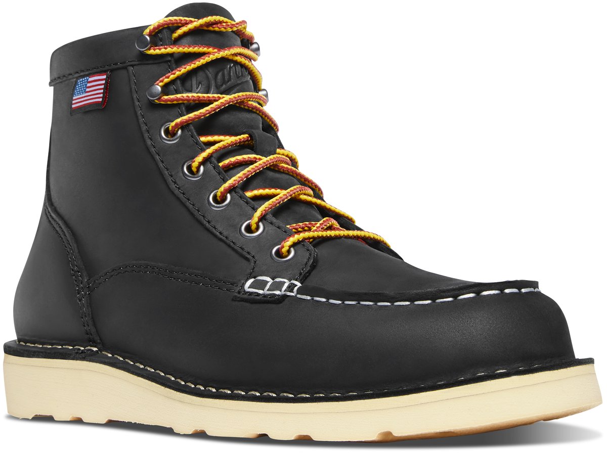 Bull Run Moc Toe 6" Black / Danner Women