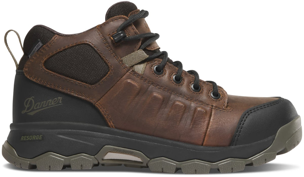 Wheat Ridge Brown/Olive Aluminum Toe / Danner Women