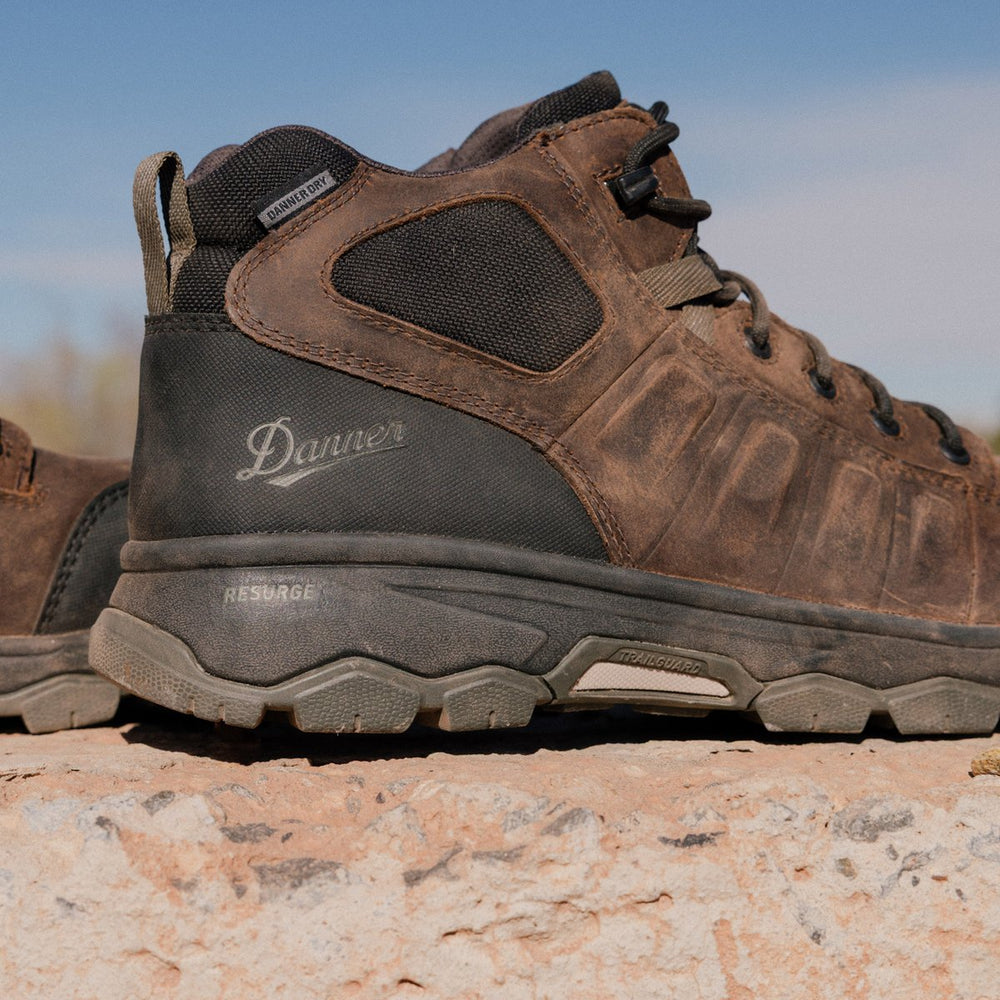 Wheat Ridge Brown/Olive Aluminum Toe / Danner Women