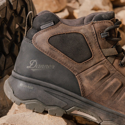 Wheat Ridge Brown/Olive Aluminum Toe / Danner Women