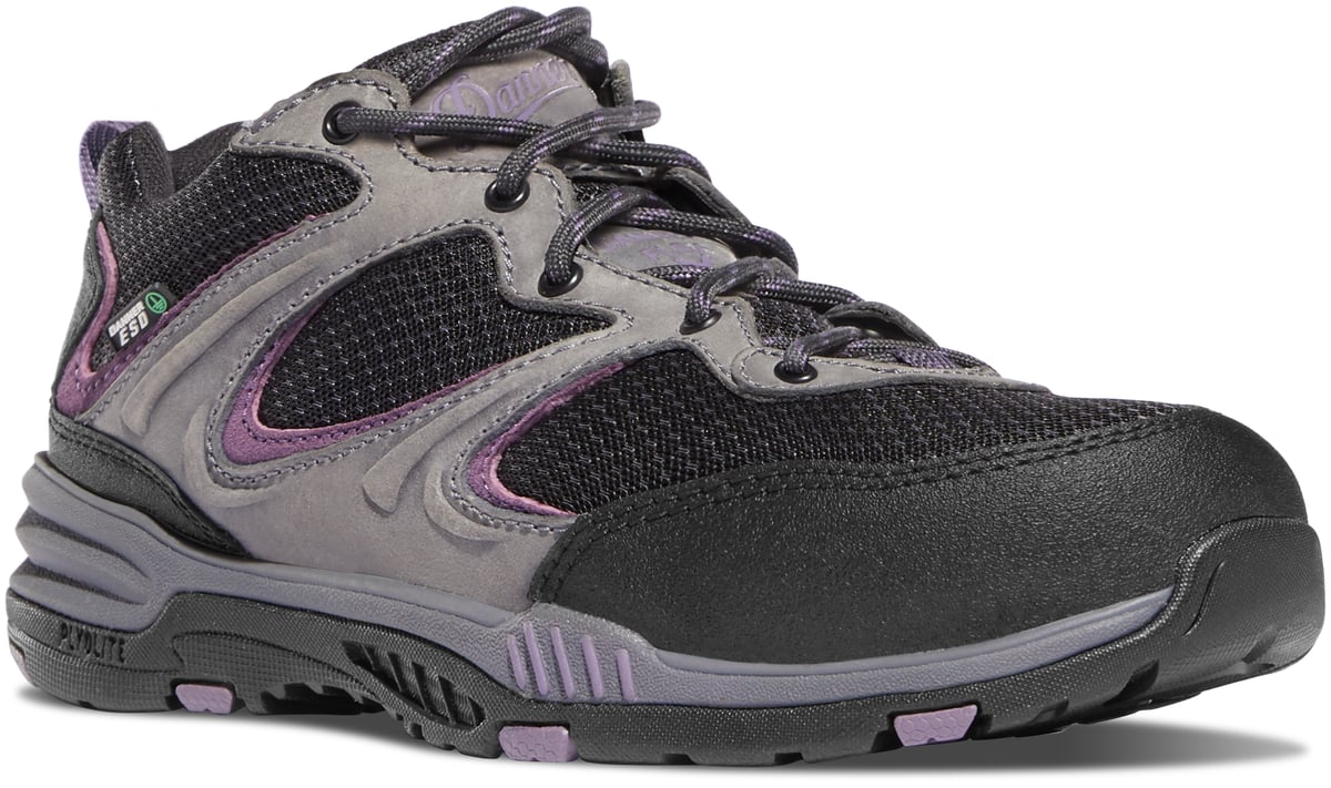 Women's Springfield Low 3" Gray/Purple ESD Composite Toe (NMT) / Danner Women