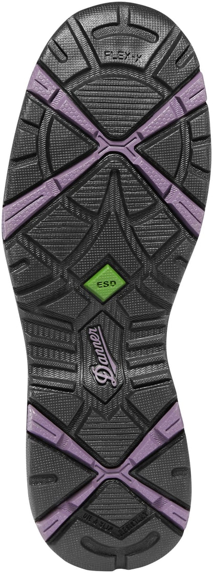 Women's Springfield Low 3" Gray/Purple ESD Composite Toe (NMT) / Danner Women