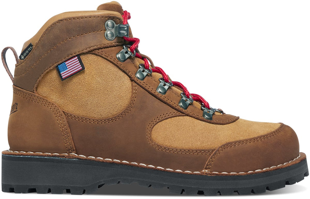 Cascade Crest Grizzly Brown/Rhodo Red / Danner Women
