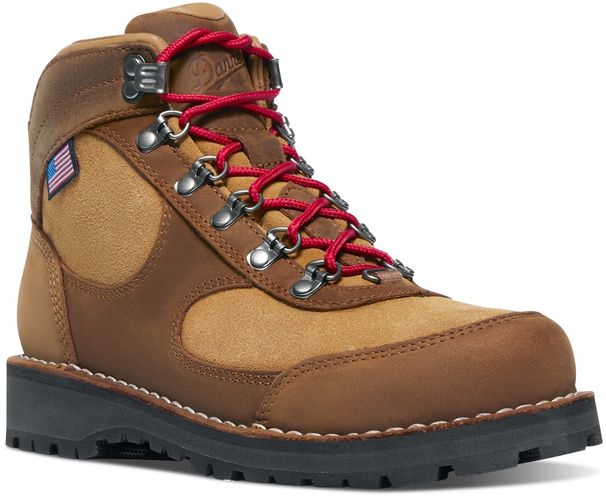 Cascade Crest Grizzly Brown/Rhodo Red / Danner Women
