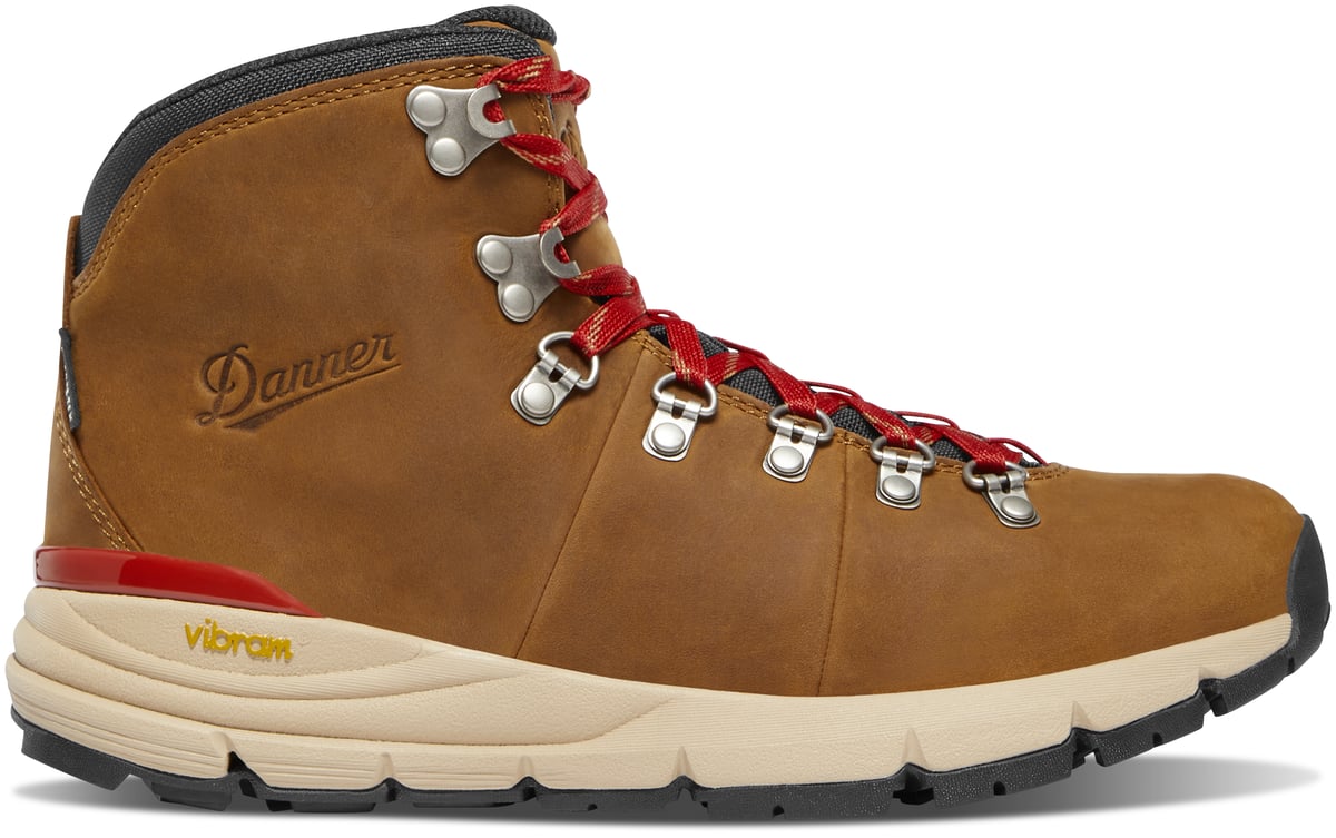 Mountain 600 Leaf GTX Grizzly Brown/Rhodo Red / Danner Women