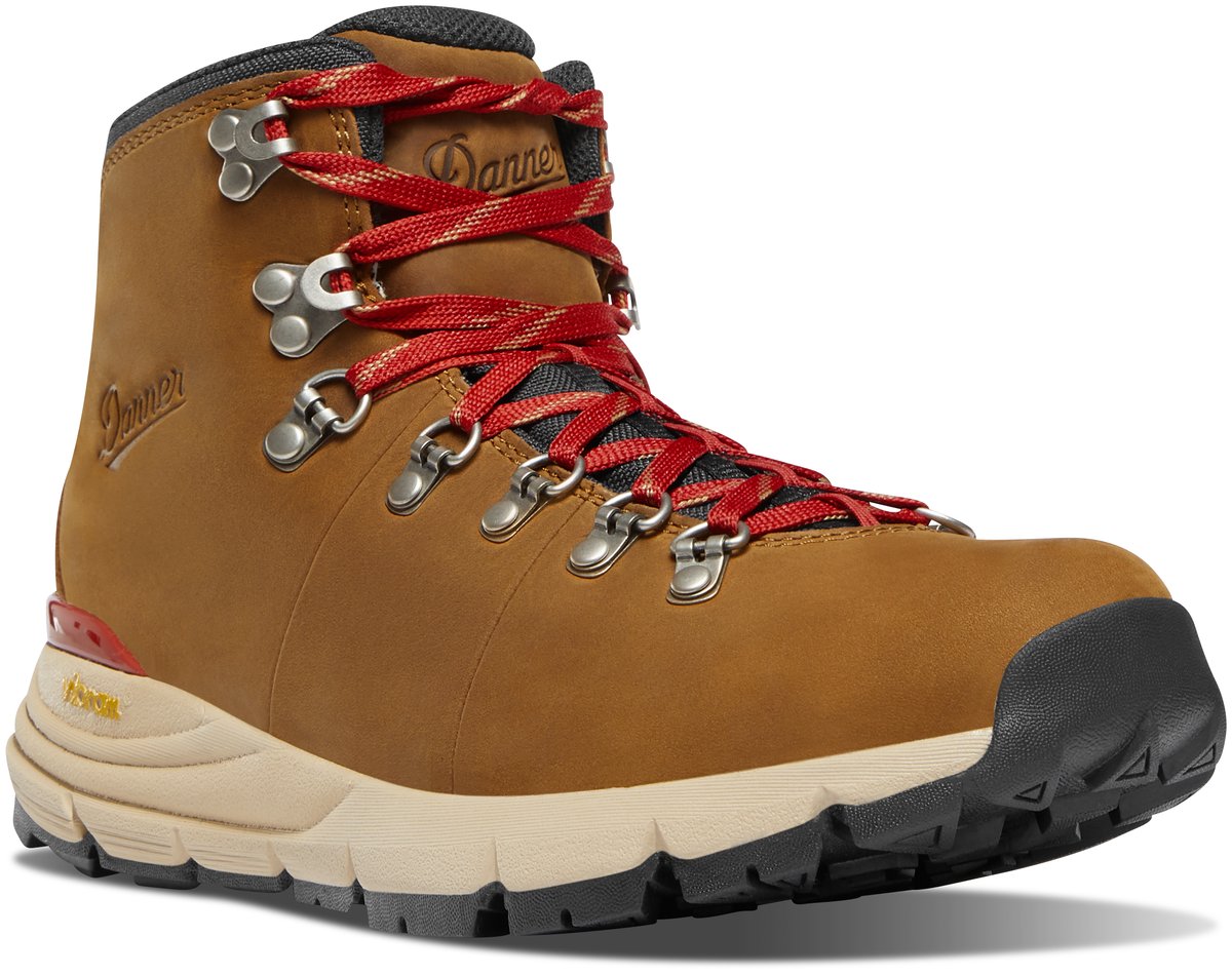 Mountain 600 Leaf GTX Grizzly Brown/Rhodo Red / Danner Women